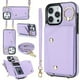 thumbnail image 2 of Crossbody Wallet Women Phone Case For IPhone 14 13 12 11 Pro Max X XR XS Max SE 2022 7 8 Plus,Credit Card Holder Phone Case With Strap,PU Leather Purse With Lanyard Zipper Flip Cover, 2 of 3