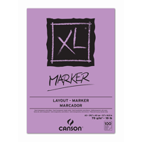 Block Marcadores Canson Xl Lila 70Gr A3