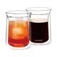 thumbnail image 1 of Vaso de vidrio aislante ovalware de doble pared, 350 ml, juego de 2, 1 of 9