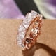 thumbnail image 1 of Elegant Triangle Zircon Ring - 18k Gold Plated Promise Ring for Women - Perfect for Evening Parties and Cocktail Parties, 1 of 5