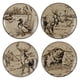thumbnail image 4 of Juego de vajilla Mossy Oak Animal Print Service de 4 a 16 piezas, 4 of 7