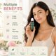 thumbnail image 3 of Aceite de Ricino Orgánico Roll‑On Purelysian Beauty 50 ml con Cuarzo Rosa, 3 of 9