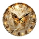 thumbnail image 3 of Reloj De Pared 2D De Madera Redondo, Moderno, Decorativo, Creativo, Silencioso, Para Decoración Del Hogar, 30 Cm, 3 of 3