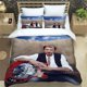 thumbnail image 1 of rock star Johnny Hallyday Bedding Sets exquisite bed supplies set duvet cover bed comforter set bedding set luxury birthday gift Bed Sheets, 1 of 5