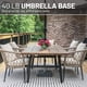 thumbnail image 2 of Base para sombrilla US Weight de 18 kg, resistente, para patio, 2 of 5