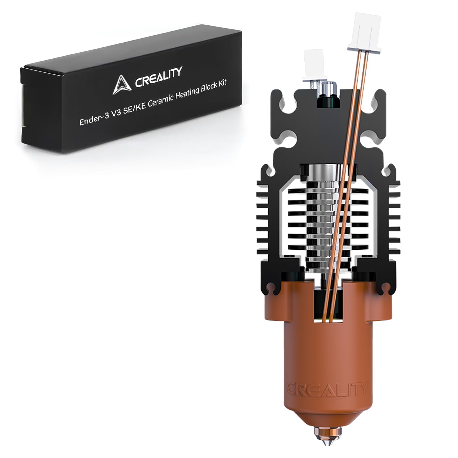 Bloque Calefactor Cerámico Hotend Kit Creality Ender-3 V3 Se/ke