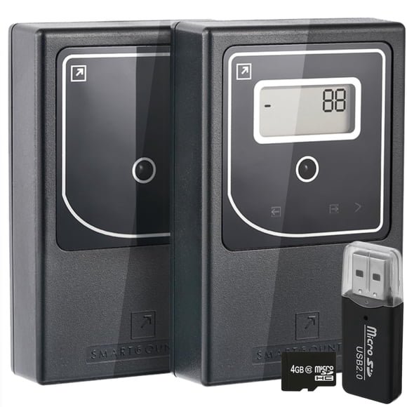 Contador de personas SmartCounter Inalámbrico Infrarrojo Negro
