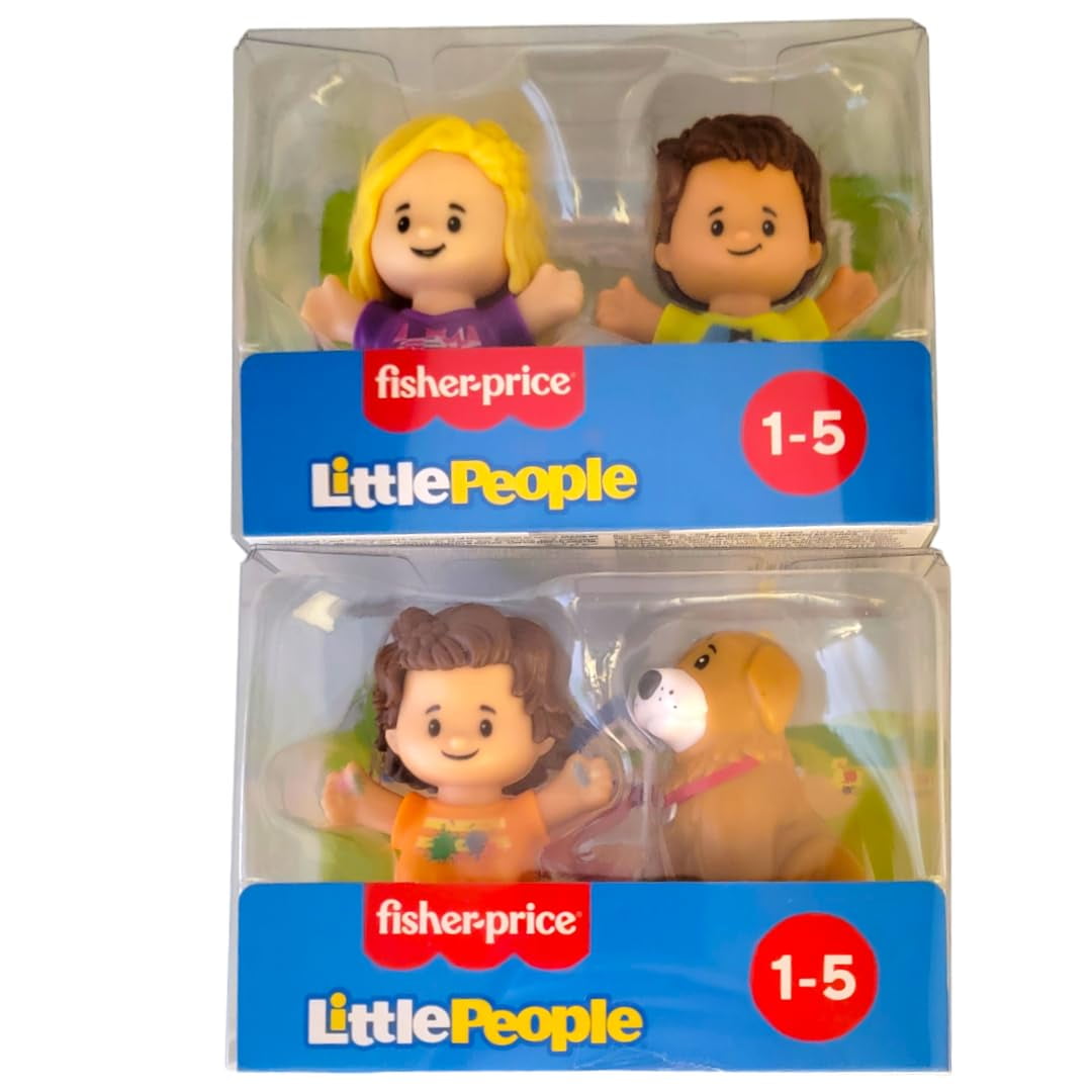 Paquetes De Figuras Fisher-price Little People, Juguetes Para Niños Pequeños