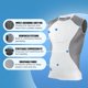 thumbnail image 5 of Protector de Pecho para Béisbol Sports Unlimited Diamond Shield, 5 of 8