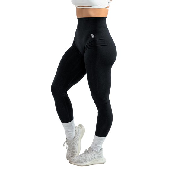 Leggings Gymreapers Infinity sin costuras, tiro alto, negras
