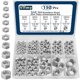 thumbnail image 1 of Kit de Tuercas Hexagonales Vifmy de Acero Inoxidable 304, 10 Medidas, 1 of 3
