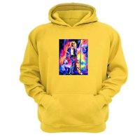 Genérico - Polerón Canguro Michael Jackson Amarillo Talla Xs Unisex