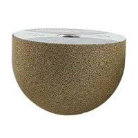 Ioensy - Cabezal De Muela De Piedra, Accesorio De Herramienta Rotativa, Cabezal De Seta, Piezas De Repuesto, Grano 100