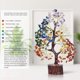 thumbnail image 4 of Árbol decorativo de cristal YATSKIA Chakra con 7 piedras de chakra, 4 of 9