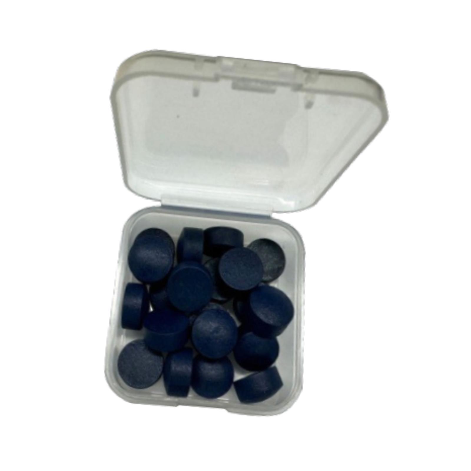 Magideal - Accesorios De Billar Grip Varilla De Billar Piezas De Repuesto Herramienta De Reparación Puntas De Taco De Billar Resistentes Y Prácticas De Cuero De Azul