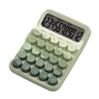 Bothyi - Calculadora De Interruptor Mecánico Portátil Para Cálculo Numérico Básico Gradiente Resistente Verde