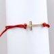 thumbnail image 3 of Pulsera Hilo Rojo, Cruz Acero Inox, Protección, Buena Suerte Rojo 8 Cm 21 Cm, 3 of 4