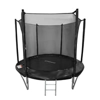 Bebesit - Cama Elástica Trampolín 2,4 Mt + Escalera Y Malla Seguridad