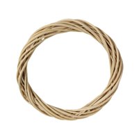 Magideal - Corona De Ratán Para Hacer Tú Mismo Manualidades Para Hacer Tú Mismo Suministros Para Hacer Coronas Para Hacer Tú Mismo Corona Para Puerta De Entrada Color De Madera