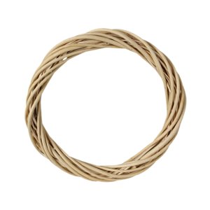 Magideal - Corona De Ratán Para Hacer Tú Mismo Manualidades Para Hacer Tú Mismo Suministros Para Hacer Coronas Para Hacer Tú Mismo Corona Para Puerta De Entrada Color De Madera