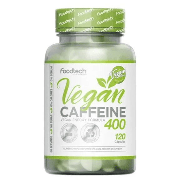 Vegan Caffeine 400 120 caps – Foodtech