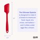 thumbnail image 3 of Espátula de silicona Gir Get It Right Premium, resistente al calor, 11 cm, 3 of 9