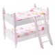 thumbnail image 5 of Muebles De Litera De Madera En Miniatura Para Casa De Mu?ecas A Escala 1:12 Para Dormitorio Rosa, 5 of 5