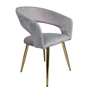 Pandalino - Sitial Sillón Siena Gris | Comodidad Y Resistencia En Terciopelo Gris