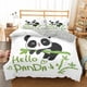 thumbnail image 1 of LovelyPanda Bedding Sets ed Duvet Cover Set For Kids Girls 3x Bed Linen Double Room Decor, 1 of 5