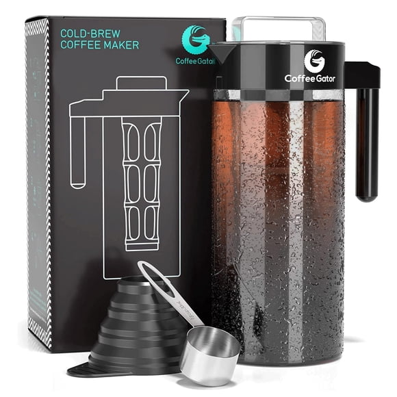Cafetera Cold Brew Coffee Gator de 1400 ml con jarra de vidrio