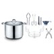 thumbnail image 1 of Juego de Utensilios de Cocina Concord 19 L Acero Inoxidable 8 Piezas, 1 of 9