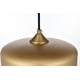 thumbnail image 5 of Lámpara Colgante Elegant Lighting Ashwell Metal y Vidrio Negro, 5 of 8