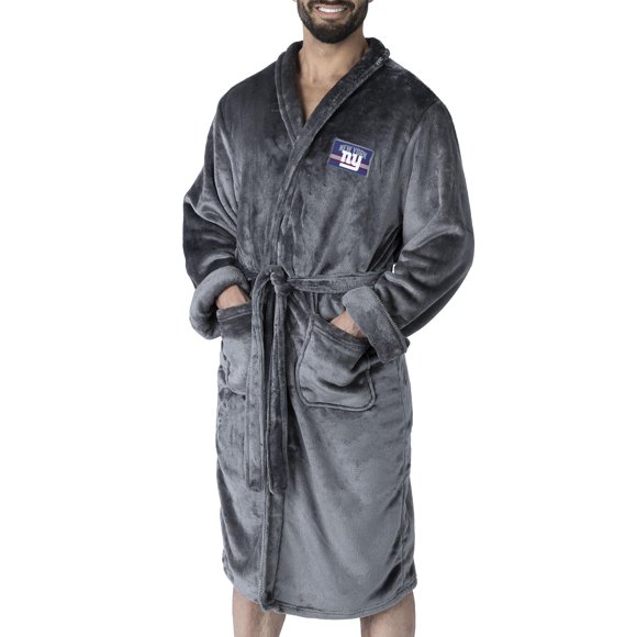 Bata de Baño Northwest NFL New York Giants Silk Touch Carbón