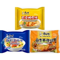 Fideo Instantaneo Kang Shi Fu Pack 3 Sabores