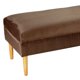 thumbnail image 4 of Banqueta Provenza Felpa 04 Chocolate, 4 of 5