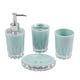 thumbnail image 3 of 4pcs/set Bathroom Accessory Set, With Lotion Bottles, Toothbrush Holder, Toothbrush Cup, Soap Dish, Storage Box, Modern Bath Room Sets Gift Box, 3 of 5