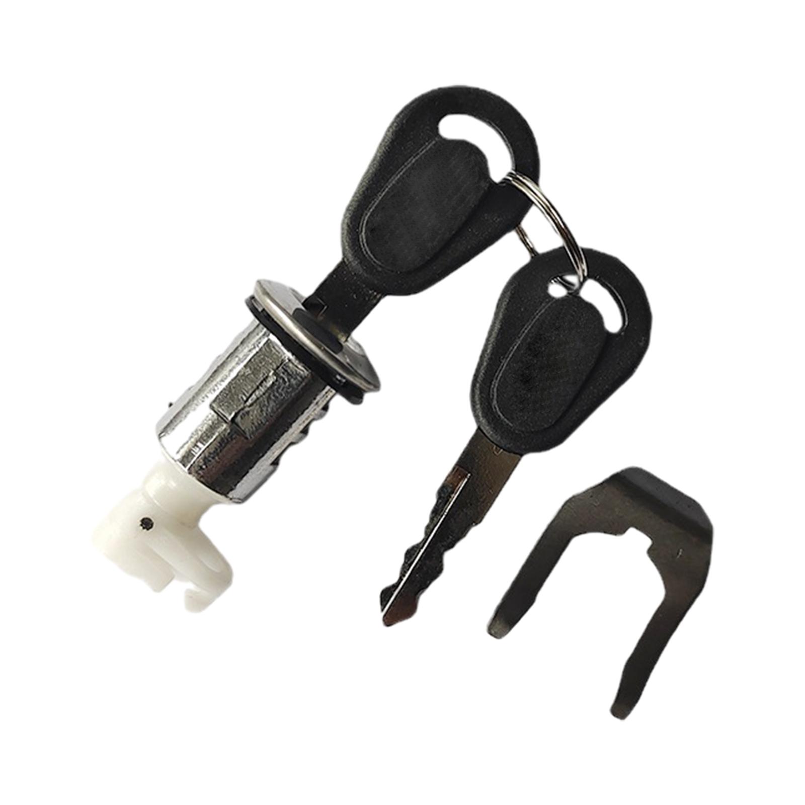 Magideal - Cerradura De Capó De Asiento De Motocicleta, Seguridad Fácil De Instalar, Cerradura Profesional Antiestola Para Asiento, Cubierta De Asiento, Cerradur