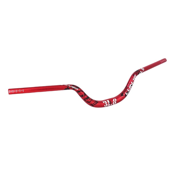 Manillar de MTB de carretera aleación de aluminio Extra larga 31,8mm manillar BMX la adaptaciónción a tallos de 22,2mm , Rojo 780mm