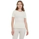 thumbnail image 1 of Polera Mujer Textura Poliéster Reciclado Crudo Corona, 1 of 5