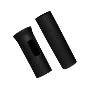 Magideal - Cubierta Protectora Para Micrófono, Cubierta De Agarre Para Micrófono, Tamaño Universal, Cubierta Protectora Para Micrófono De Mano Inalámbrico Para S Negro