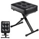 thumbnail image 1 of Banco de piano Takira ajustable negro plegable, 1 of 9