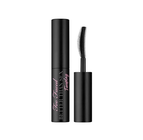 Máscara De Pestañas Too Faced Better Than Sex Foreplay Lash Lifting And Thicking, Tamaño De Viaje, 4 Ml