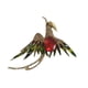 thumbnail image 3 of Broche De Fénix: Joya Decorativa Versátil Para Cheongsam, Camisas, Trajes Profesionales, Color Rojo, 3 of 3