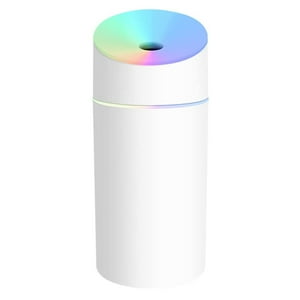 Genérico - Humidificador Retroiluminado Blanco Coloreado 450 Ml