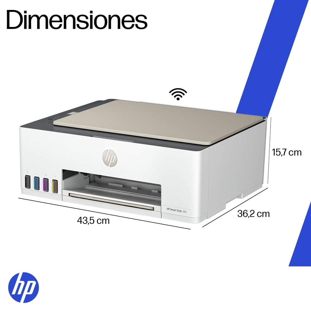 HP Smart Tank 583 Blanco, foto 8