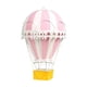 thumbnail image 2 of Adorno De Globo De Aire Caliente Colgante Decorativo Hogar Escritorio Diseño De Escena Rosa, 2 of 5
