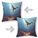 thumbnail image 2 of El Último Cantante de Ballenas Fundas de almohada de terciopelo con tema, regalos de funda de almohada, decoración para el hogar, cojín de lanzar, regalo de cumpleaños para fans y parejas.40*40cm., 2 of 6