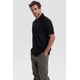 thumbnail image 2 of Polera Hombre Textura Negro, 2 of 4