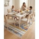 thumbnail image 5 of Alfombra De Lino Decorativa Premium 160 x 200 cm, 5 of 6
