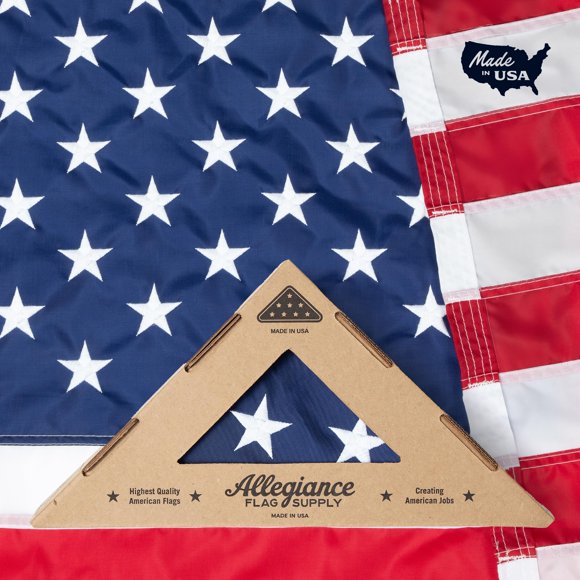 Flag Allegiance Flag Supply, modelo estadounidense, nailon, 200 D, 3 x 5 pies